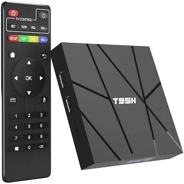 T95H - HD Smart TV Box - ANDROID BOX 10 - 2.4G WIFI 3