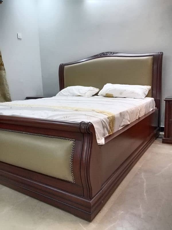 New Sheesham Wood Made Chen One Bed for Sale Cheap 1