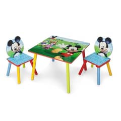 Delta Children Kids Table and Chair Set, Disney Mickey Mouse