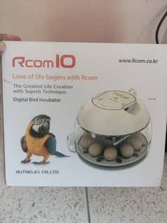 RCOM 10 Incubator for sale