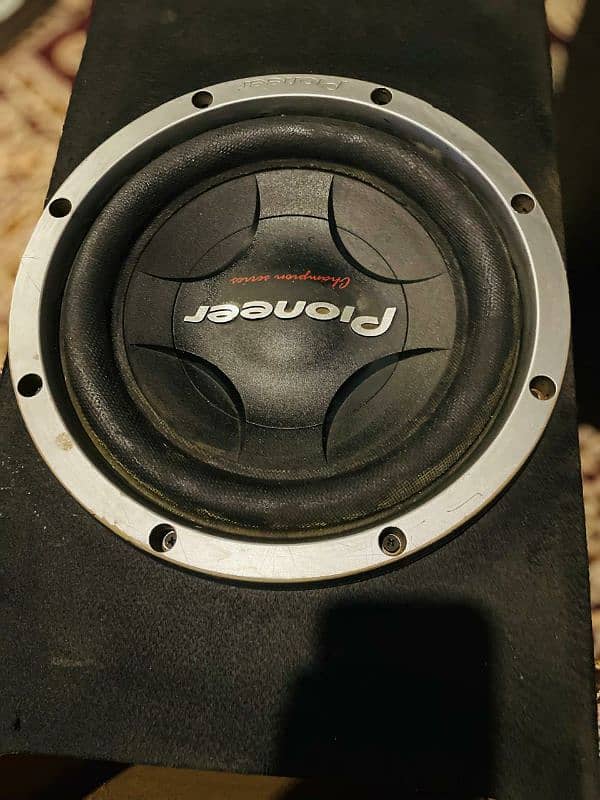 pioneer woofer307d2  speaker Kenwood 718 2