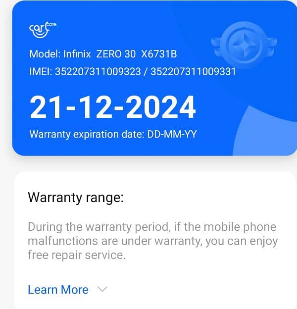 Infinix zero30 full box warranty sale Exchange read add first 19
