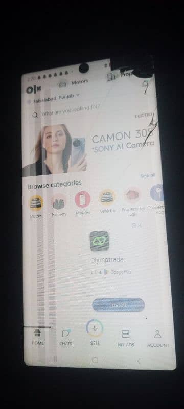 samsung galaxy note 10 / non pta / 8gb / 256 gb 0