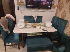 6 person dining table sheesham wood