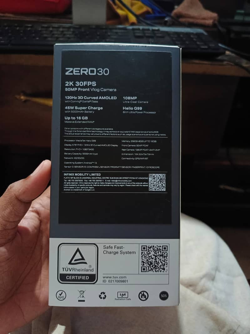 Infinix Zero 30 4G 8