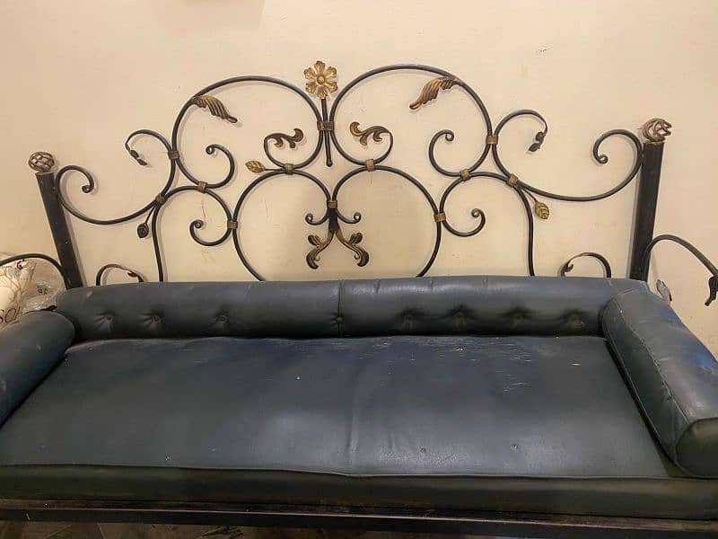 rod iron sofa set 0