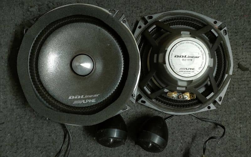 Alpine Components dd liner tweeter speaker woofer subwoofer kenwood 0