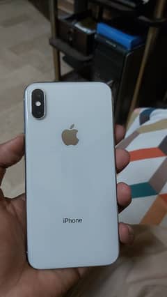 Iphone X (PTA Aproved) 256gb set,charger,box 0