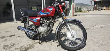 Honda 125 with double saman 0