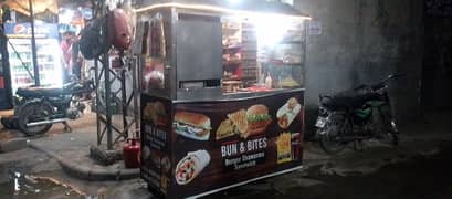 Burger shawarma karigar