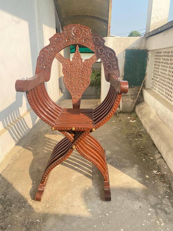 wooden antique chairs for sale 6 pcs 2