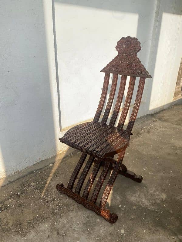 wooden antique chairs for sale 6 pcs 3