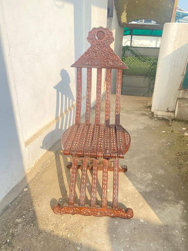 wooden antique chairs for sale 6 pcs 4