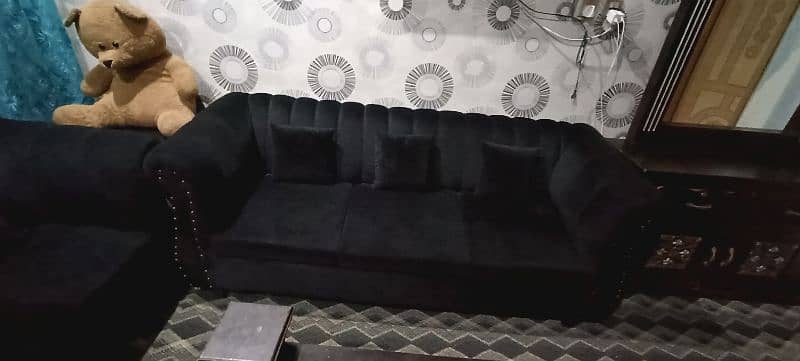 Five seater sofa set 3+1+1 1