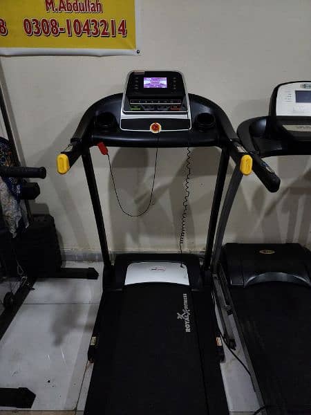 treadmill 0308-1043214/munual tread/spin bike/ recumbent bike/home gym 4