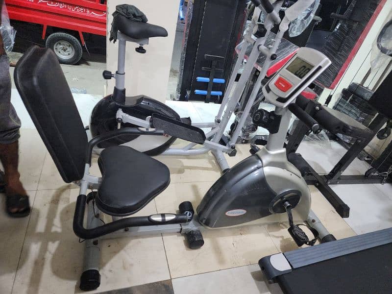 treadmill 0308-1043214/munual tread/spin bike/ recumbent bike/home gym 6