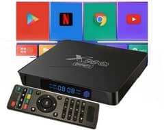 X96Q Pro Andriod Tv Box Orignal 2/16 Andriod verson 10 Latest Box