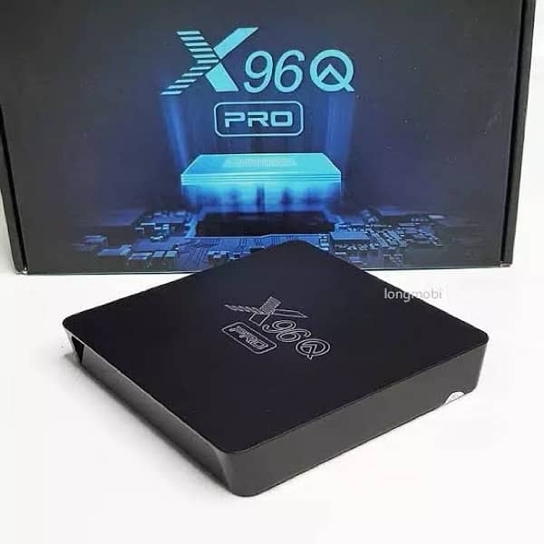 X96Q Pro Andriod Tv Box Orignal 2/16 Andriod verson 10 Latest Box 1