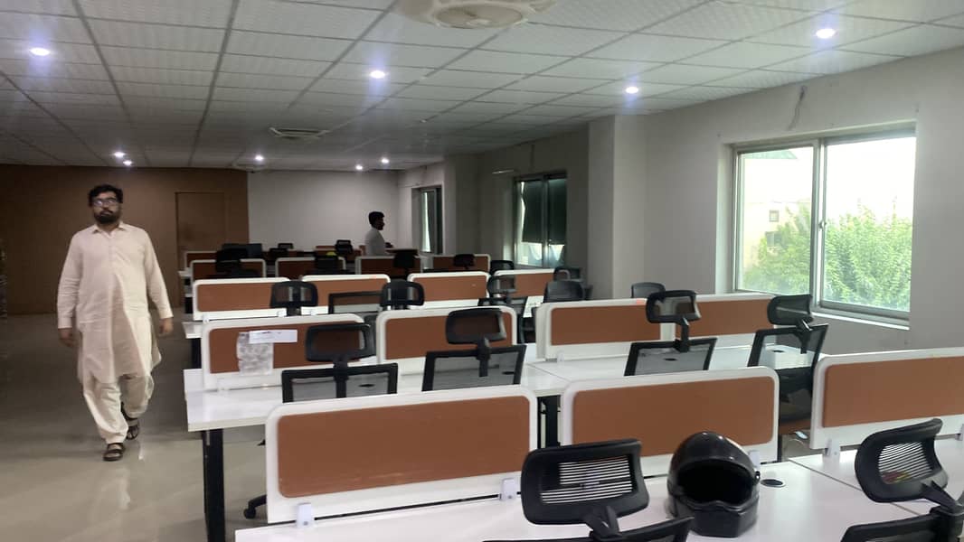 1 Kanal Commercial 3000 Sq. Ft Floor For Rent Near Canal Road G4 Block Johar Town 3