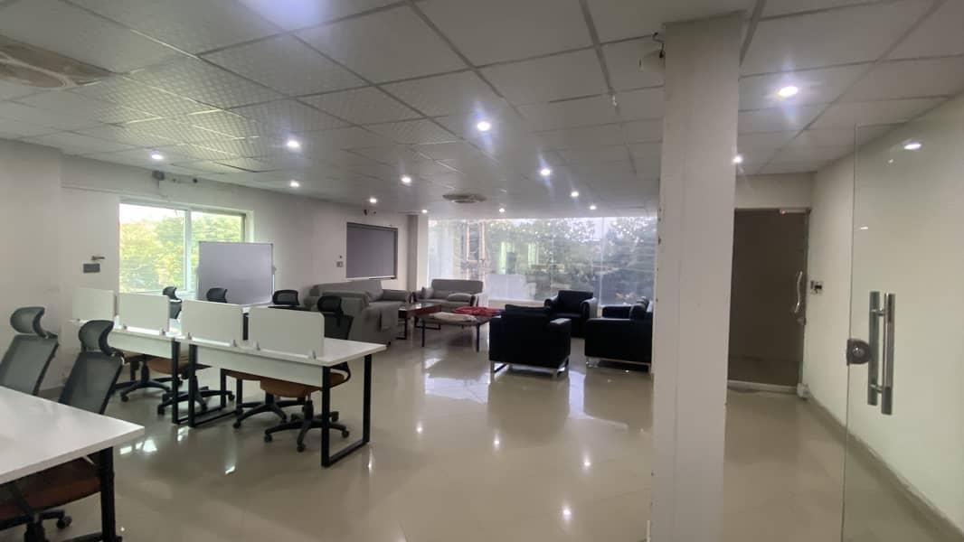 1 Kanal Commercial 3000 Sq. Ft Floor For Rent Near Canal Road G4 Block Johar Town 10