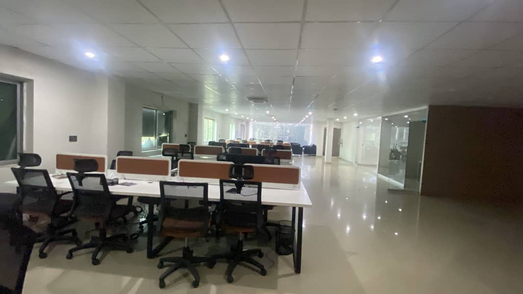 1 Kanal Commercial 3000 Sq. Ft Floor For Rent Near Canal Road G4 Block Johar Town 13