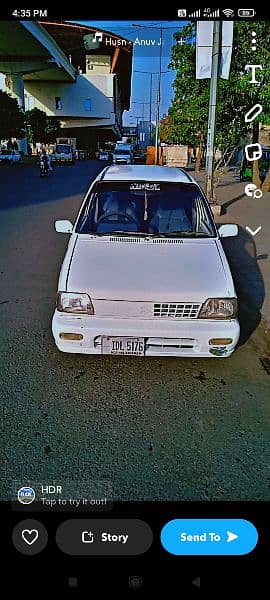 Suzuki Mehran VXR 2002, front, back original, allow wheel, 03065746769 1