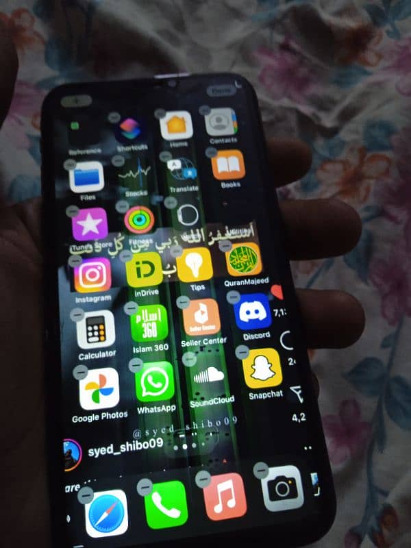 urgent sale Non pta iphonex black colour 256gb 1