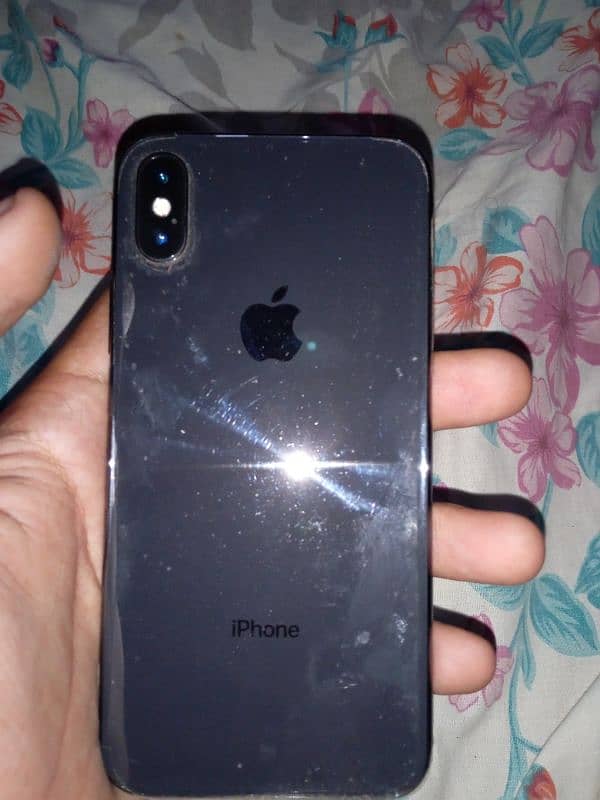 urgent sale Non pta iphonex black colour 256gb 5