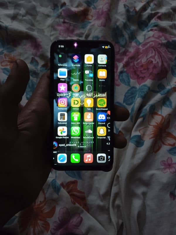 urgent sale Non pta iphonex black colour 256gb 8