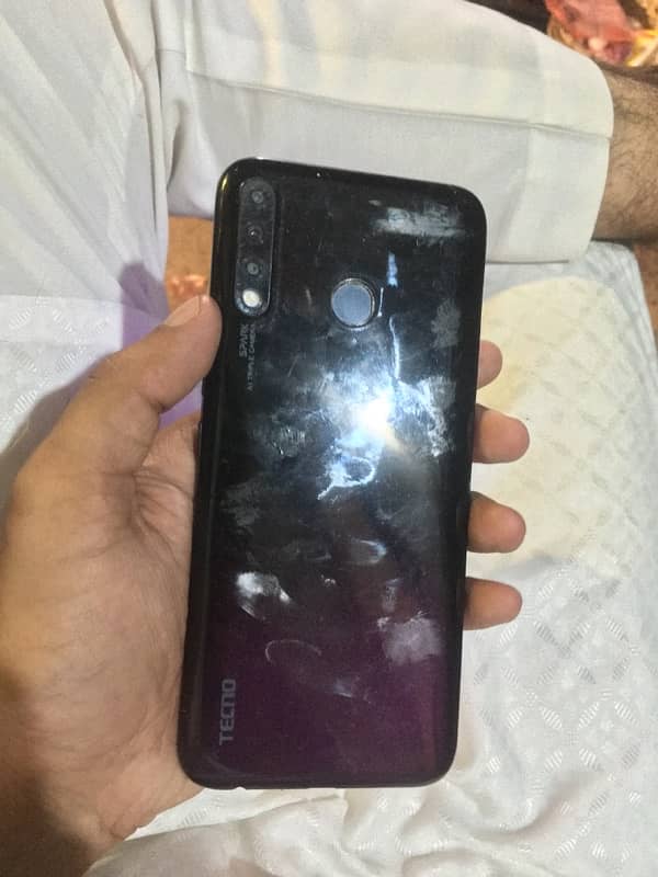 Tecno spark 4 3/32gb All ok H condition 10/8 finger ok 03054430019 4