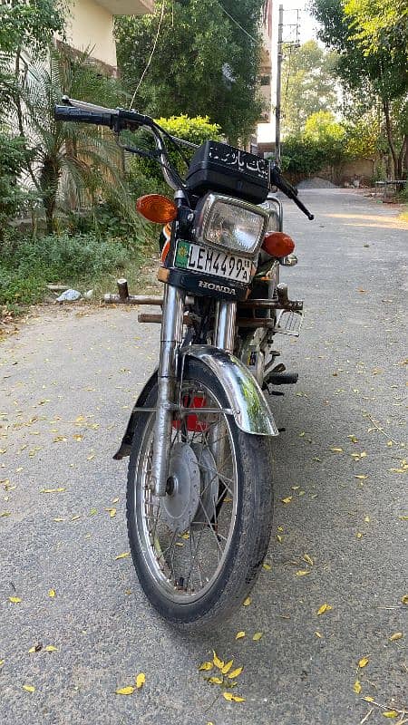 Honda 125 For Sale | 2018 Model | Lahore Register| Good Condition 2