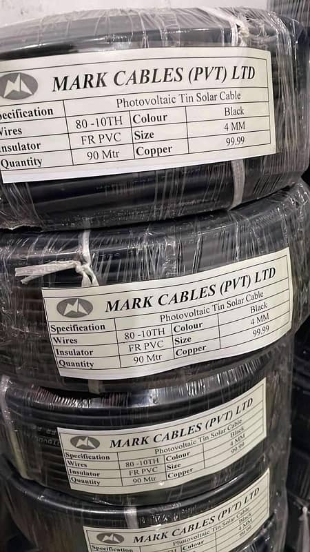 Pvc Solar Cable. 4mm 6mm full gauge 100 % copper 1