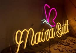 Customised Neon Sign Board With Our Fastest and Free Delivery LHR