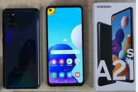 samsung A21s  with box