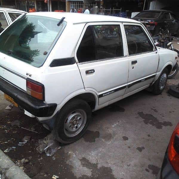 Suzuki FX 1987 patrol only Return file Rs,135000 1