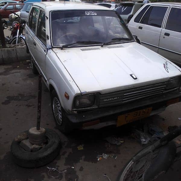 Suzuki FX 1987 patrol only Return file Rs,135000 5