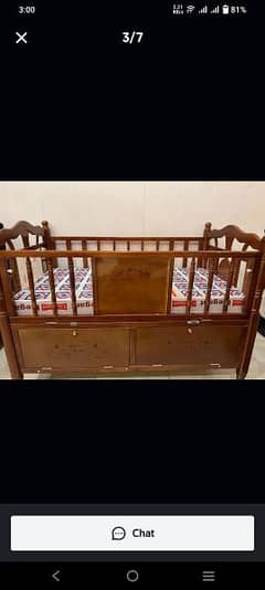 New baby cot