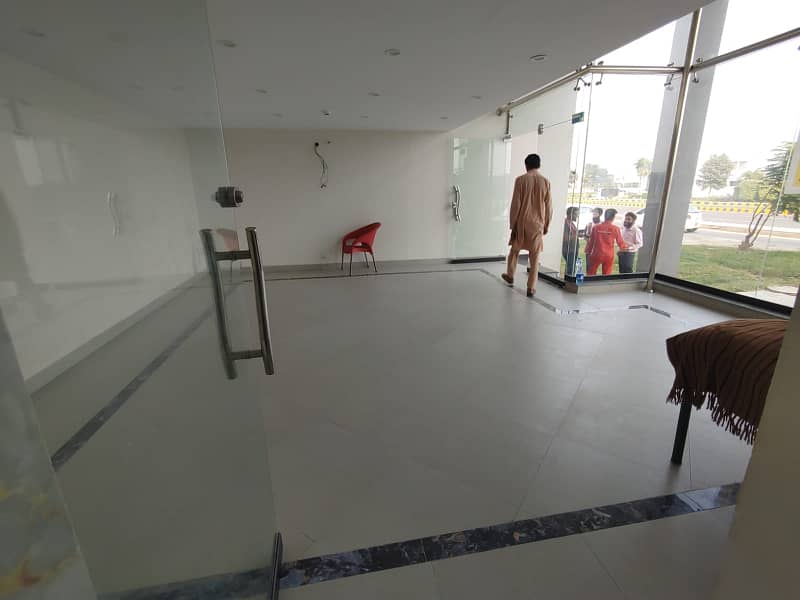 DHA Phase 6 Brand new 4 Marla Commercial Ground+Mezzanine+Basement Is Available for rent on prime location. 7