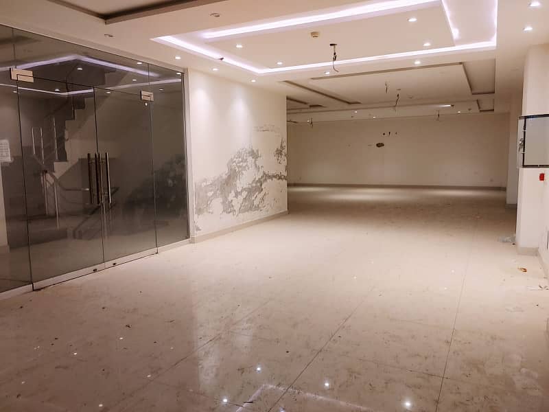 DHA Phase 6 Brand new 8 Marla Commercial Floor Is Available for rent on prime location. 0