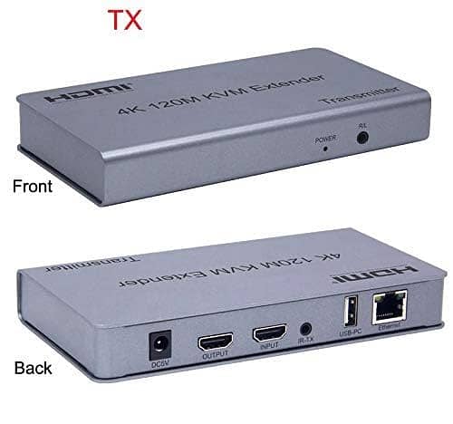 4K KVM Switch HDMI for 2 PC, 3 USB 2.0, USB KVM Switch,Stock Monitor, 17