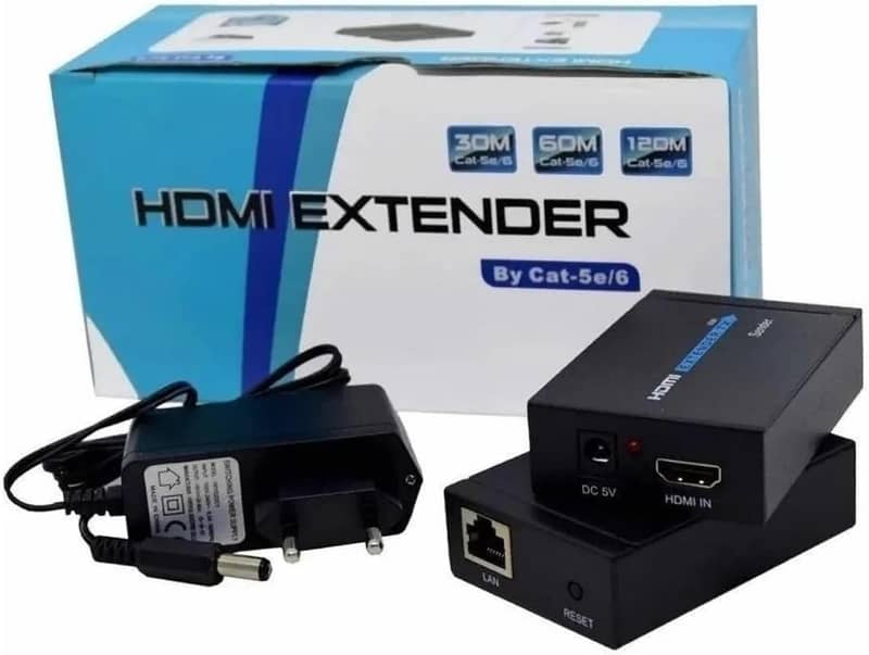 4K 120M HDMI KVM Extender Extension RJ45 Ethernet Cat6 Converter TX RX 5