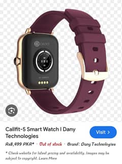 Dany CallFit 5 Smartwatch | Original 0