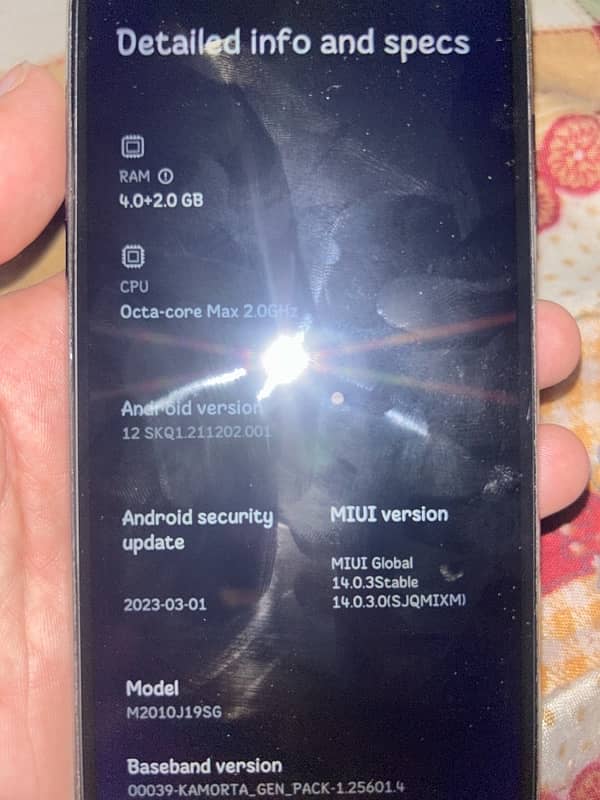 Redmi 9T 4+2 Ram 128gb storage approvd 4