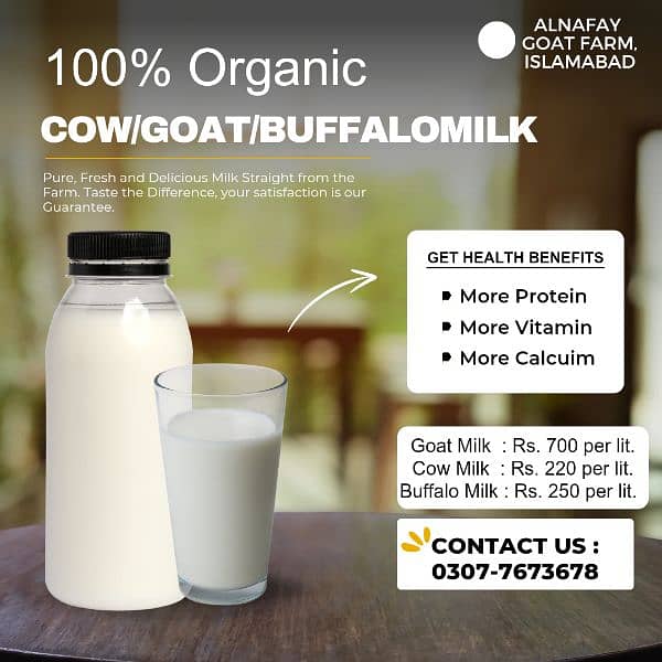 Goat Milk // COW Milk // Buffalo Milk 11