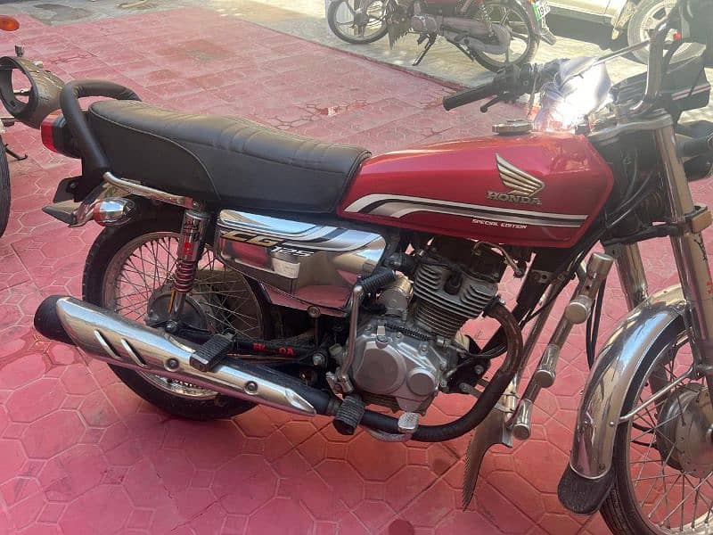 cg125 special edition self start good condition 8