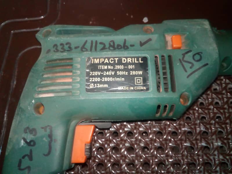 Drill machine . . . . imported 3