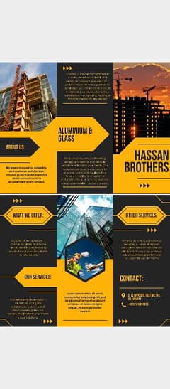 Hassan brother Aluminum and glass