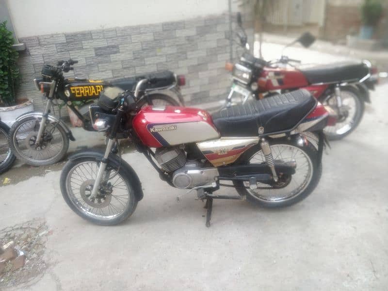 Kawasaki 100 cc 125 110 400cc 600cc Honda silver wings 14