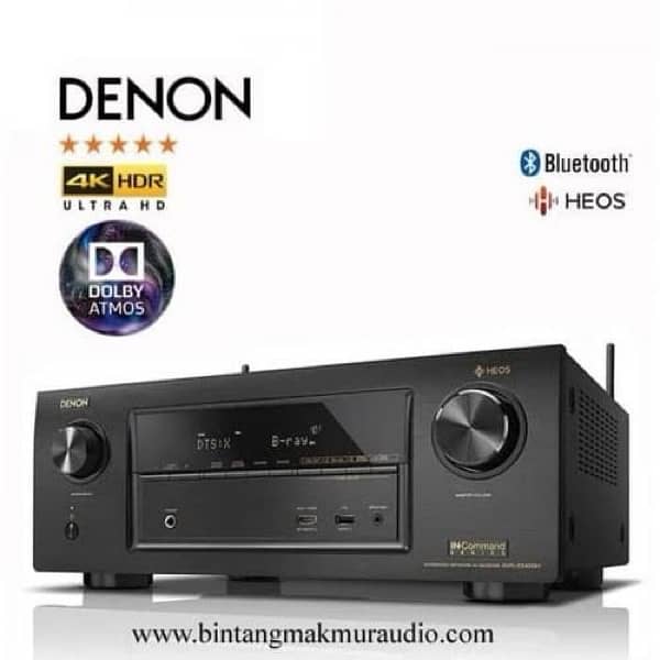 Denon x3400h Dolby Atmos Receiver  ( 230 volts ) ( marantz kef focal ) 0