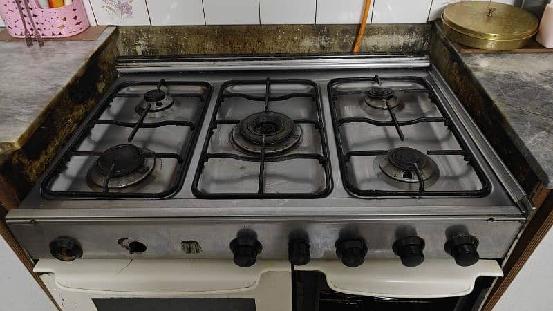 5 burners cooking range 1